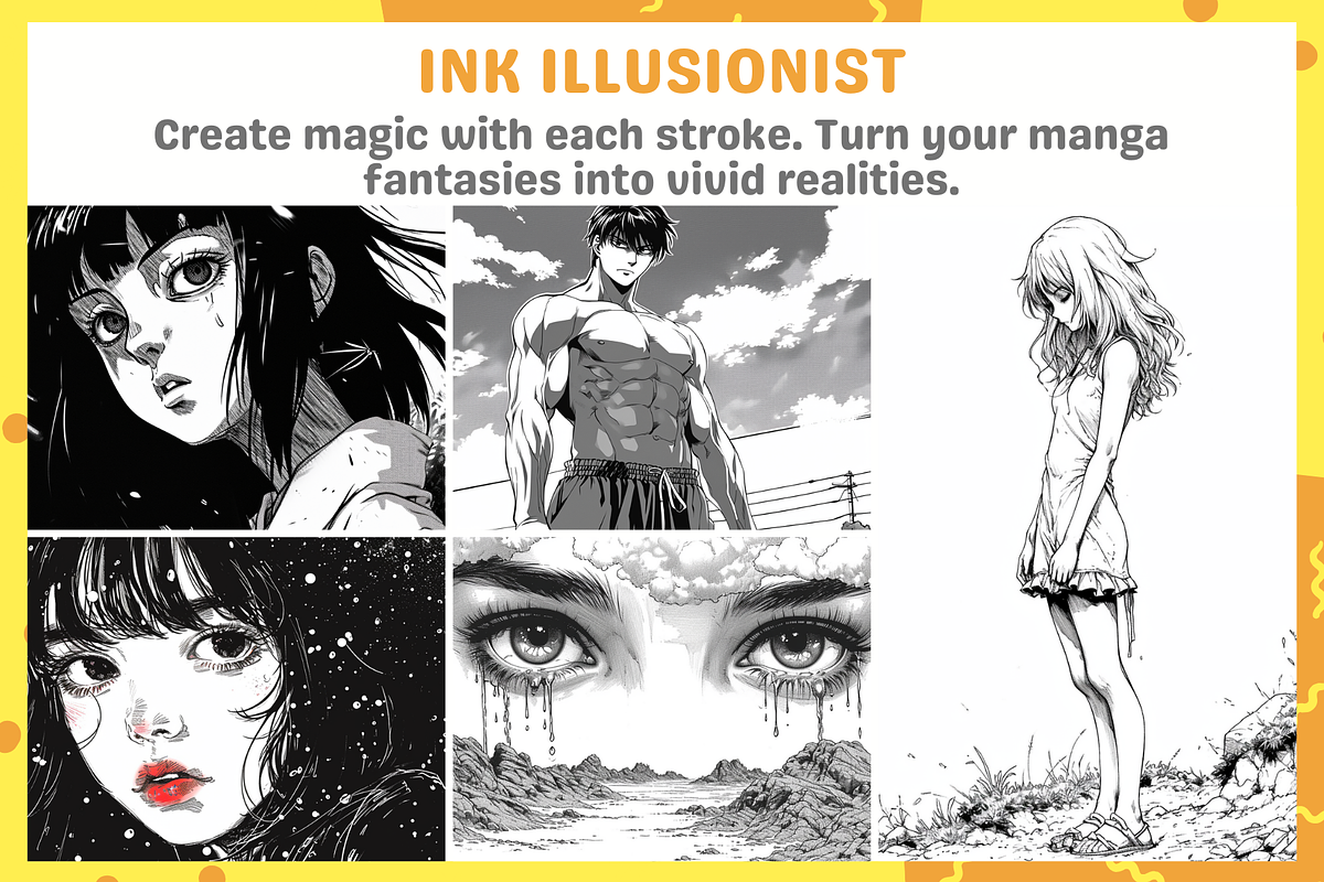 Procreate Manga Brushset, a Brush Add-On by nikiartcorner (Photo 7 of 8)