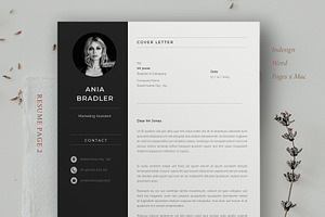 Resume Template Ania