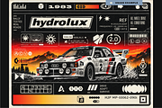 Retro Industrial Labels and Icons, an Object Graphic by Aure Design (Thumbnail 9 of 9)
