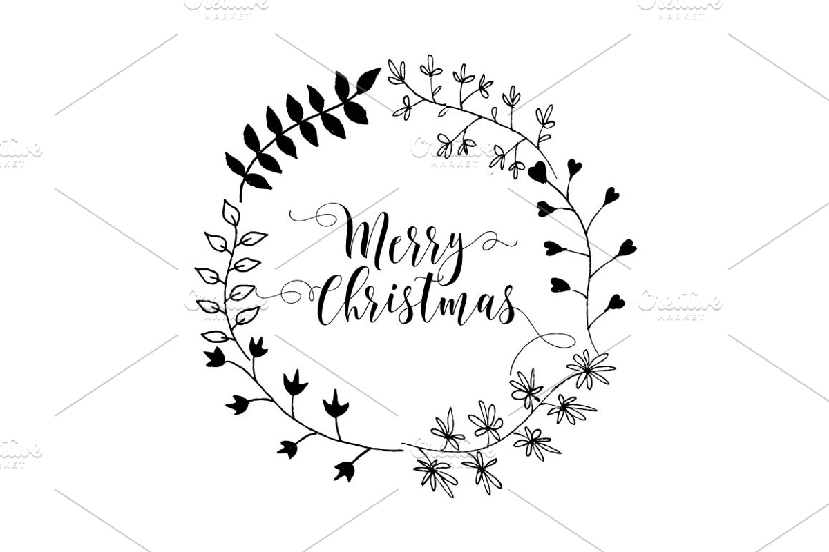 Set of Christmas design elements., a Templates & Theme by DikayaMiau (Photo 4 of 5)