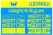 Insert Coin font, a Sans Serif Font by weknow (Thumbnail 7 of 8)