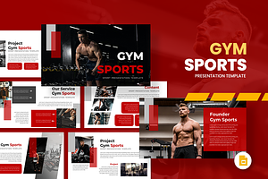 Gym Sports - Google Slides Template