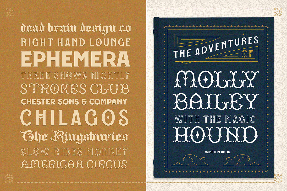 WT Kingsbury Font Bundle, a Font by Winston Type Co. (Photo 9 of 17)