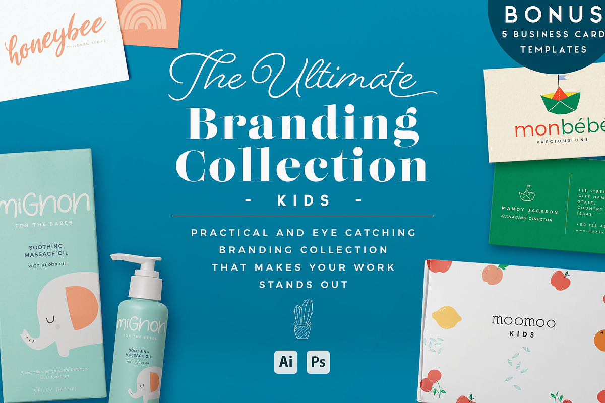 Ultimate Branding Collection– Kids, a Branding & Logo Template by 7th Avenue Designs (Photo 1 of 5)