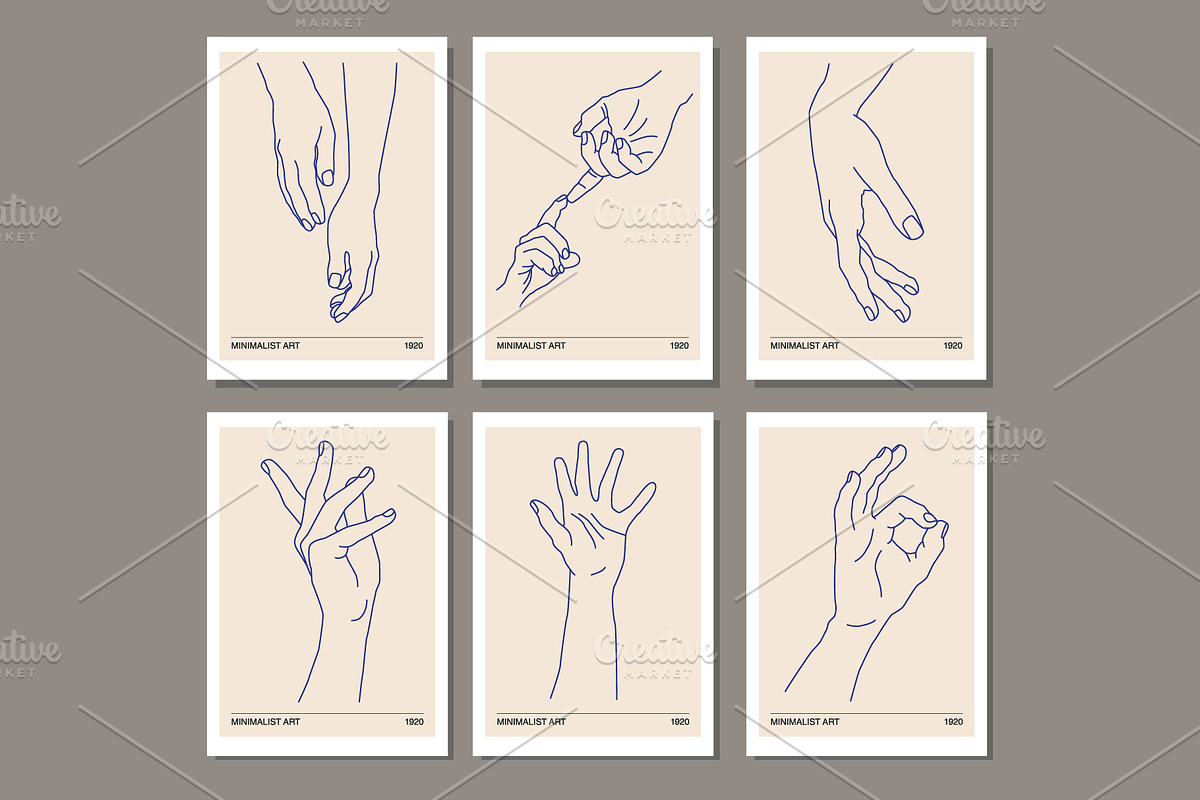 Minimalist Line Printable Wall Art, a Background Graphic by C Design Studio (Photo 17 of 17)