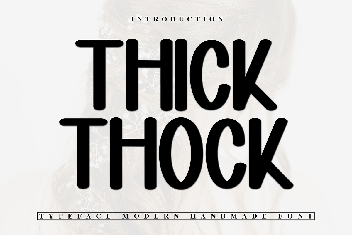 Thick Thock, a Serif Font by InermediaSTUDIO (Photo 1 of 7)