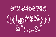 Membiru | A Handwritten Font, a Handwritten Font by imdeyaa (Thumbnail 3 of 9)
