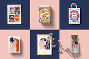 Modern Love Wall Art Creator, a Decorative Illustration by Leleka.Store (Thumbnail 8 of 16)