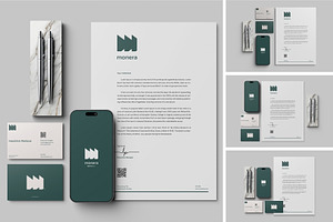 Realistic Stationery Mockup PSD