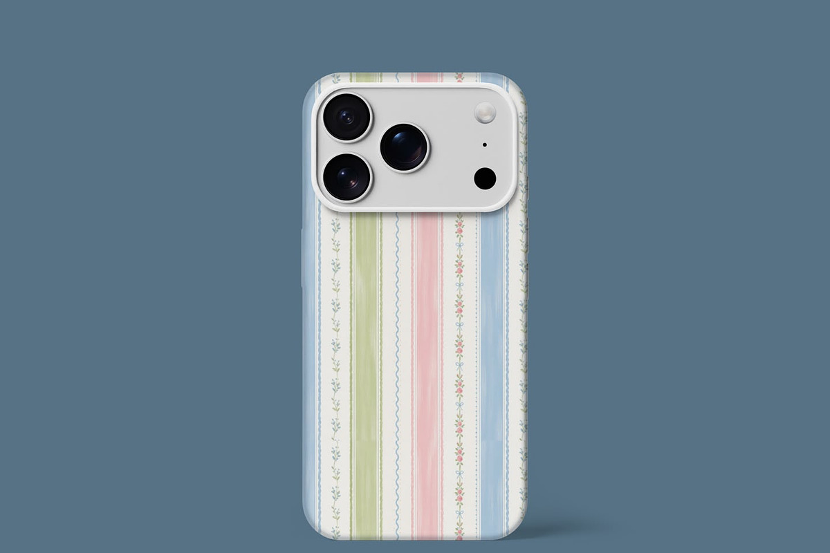 Floral Stripe Seamless Pattern, a Pattern Graphic by elif (Photo 3 of 12)