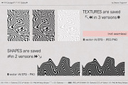 Wavy Stripe Texture & Distorted Line, a Texture Graphic by Oksana Trygub (Thumbnail 12 of 14)