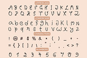 Easter Funny Bunny Handwritten Font, a Font by CraftlabSVG (Thumbnail 7 of 7)