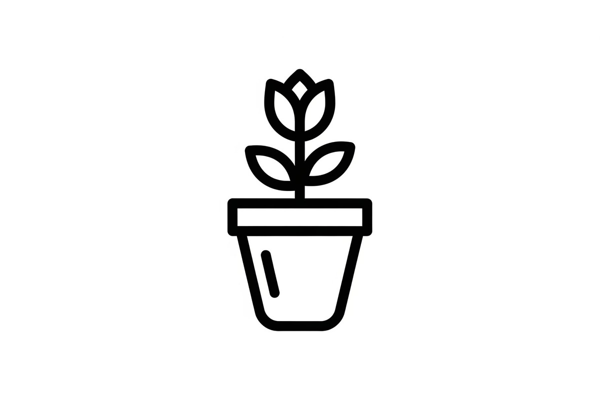 Flower Pot Silhouette Vector Bundle, an Illustration by jahid234 (Photo 2 of 49)