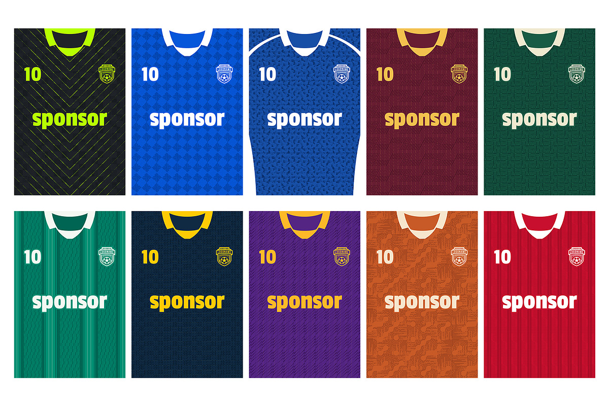 Bundles Sport Jersey Pattern Design, a Pattern Graphic by Evloxx Studio (Photo 10 of 11)