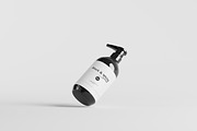 Black & White Mockups - Pump Bottles, a Packaging Mockup by pmvch (Thumbnail 45 of 160)