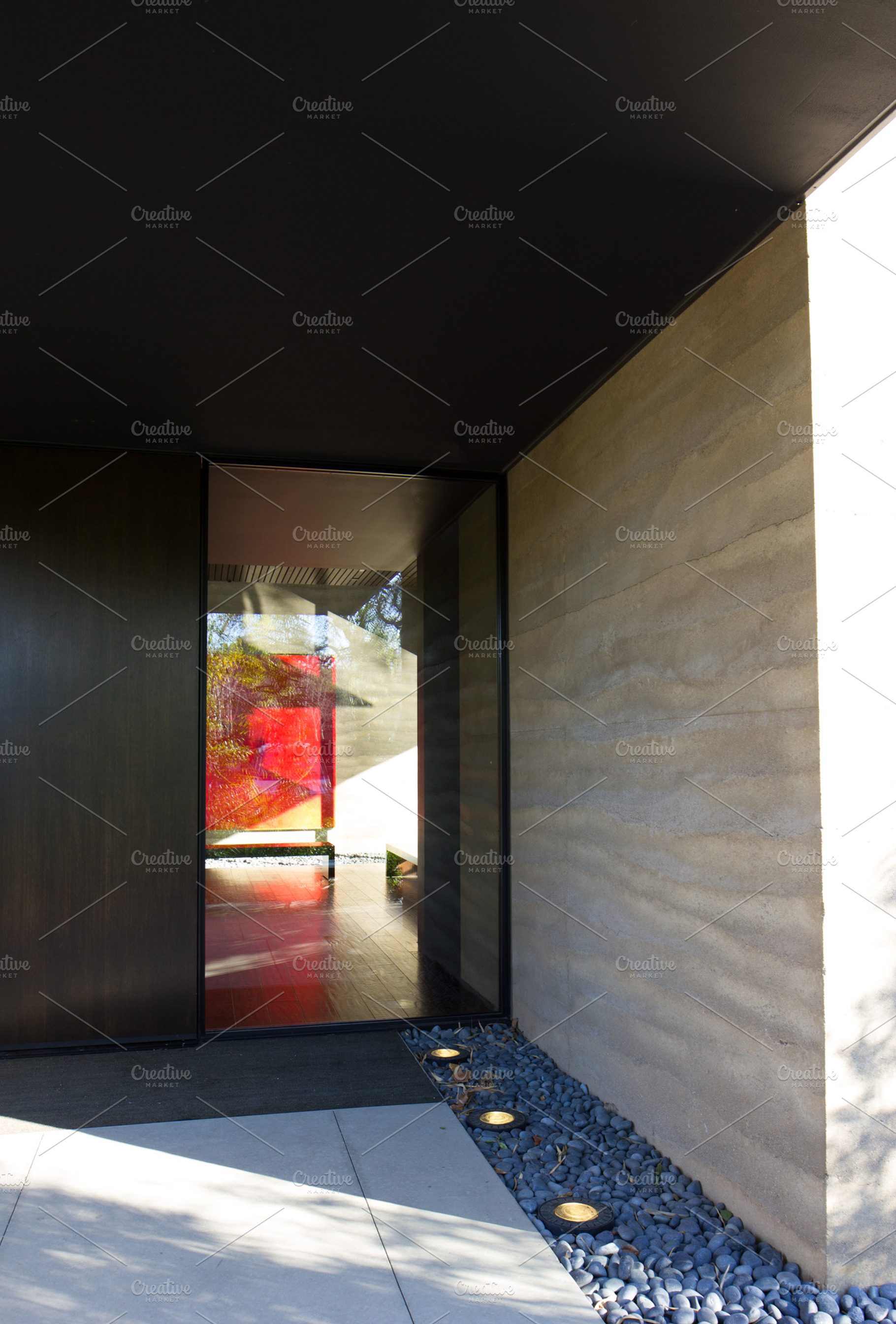 Entrance stock photo containing contemporary and modern, an Architecture Photo by Marsha Abrahams
