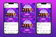Virtuous Women Conference Flyer Temp, a Social Media Template by church flyer templates (Thumbnail 3 of 10)