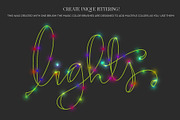 String Lights Procreate Brushes, a Brush Add-On by Studio Kitsch (Thumbnail 3 of 10)