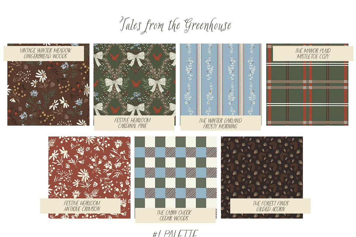 Tales from the Greenhouse, a Pattern Graphic by HannaSymo (Photo 2 of 11)