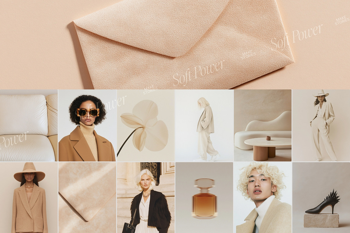 Neutral Minimalist Editorial Images, a Beauty & Fashion Photo by Make Stories Studio (Photo 9 of 17)