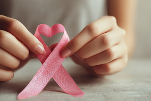 Support for breast cancer awareness, a Photo by Beautiful things
