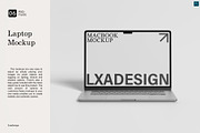 Laptop Mockups, a Mac Mockup by Lxadesign (Thumbnail 1 of 9)