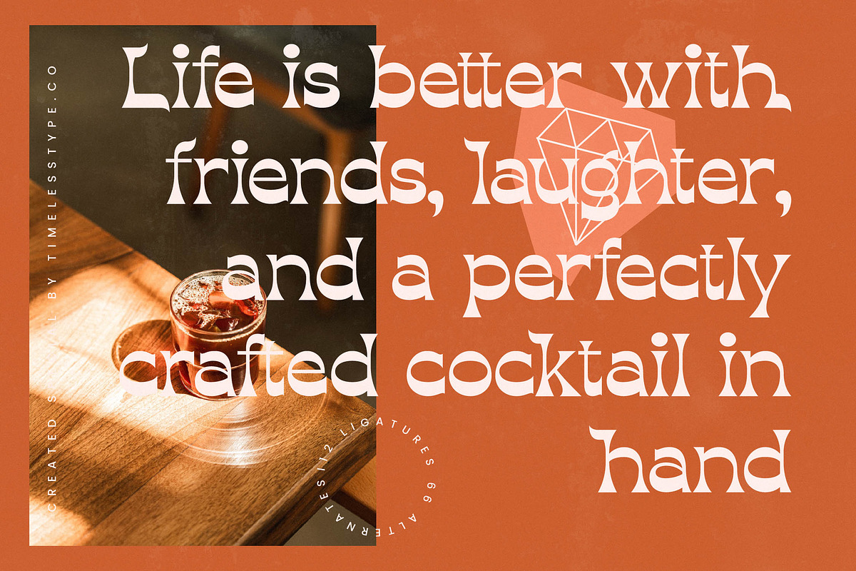 Sizzling Cheesy Modern Serif, a Serif Font by timelesstype.co (Photo 2 of 20)