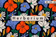 Herbarium, a Pattern Graphic by Twisted Tail (Thumbnail 1 of 6)
