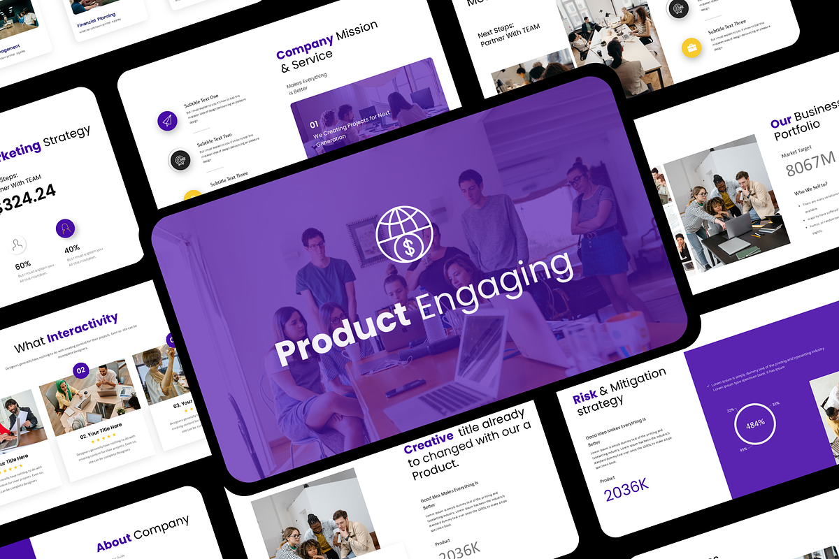 600+ Powerpoint Slides Bundle, a Presentation Template by Hammad Arif (Photo 18 of 27)