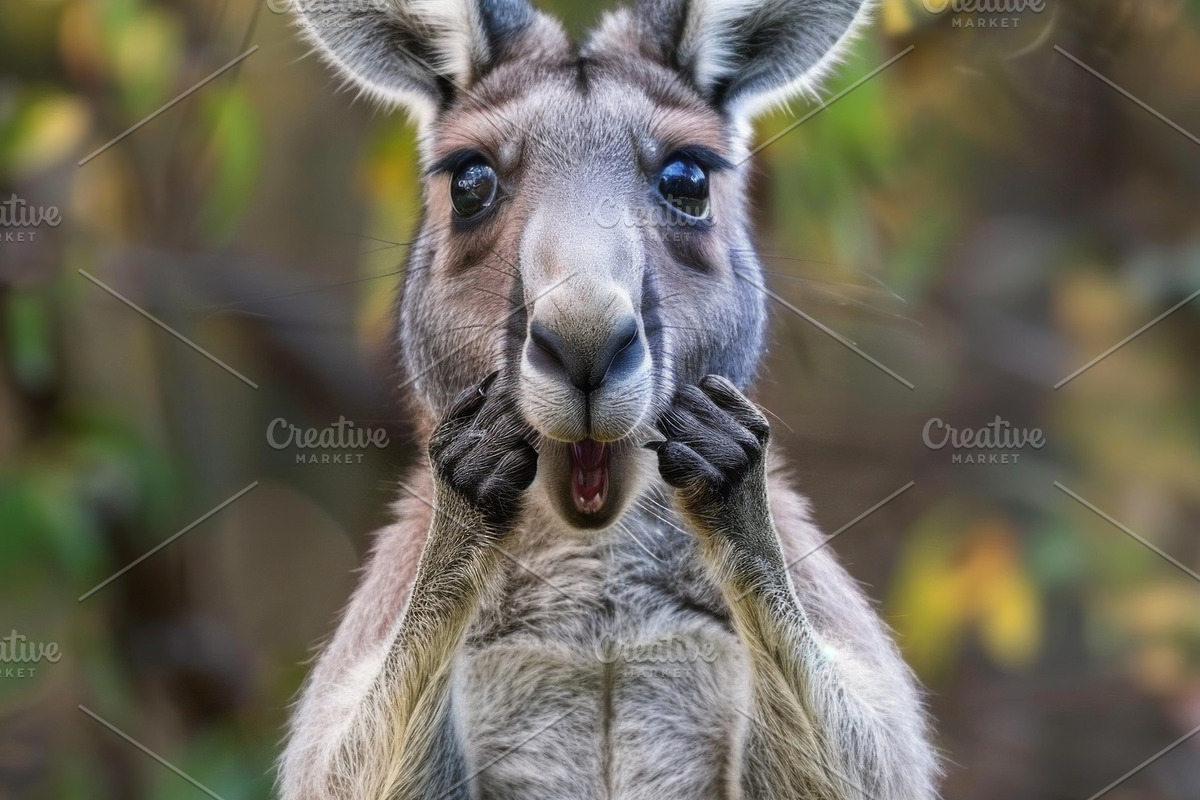 236 surprised animals, an Animal Photo by Handmadefont (Photo 203 of 241)