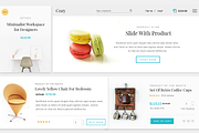 Cozy UI Kit for Blog / Magazine, an UI Kit Template by Dorin007 (Thumbnail 5 of 5)