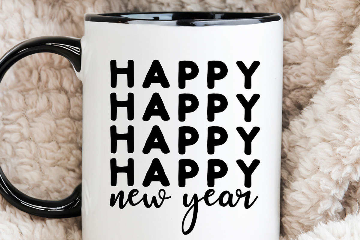 New Year SVG Bundle, a Graphic by crative8112 (Photo 5 of 9)