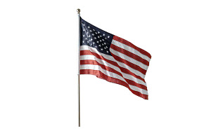 American Flag Sublimation png, an Object Graphic by VetalStock