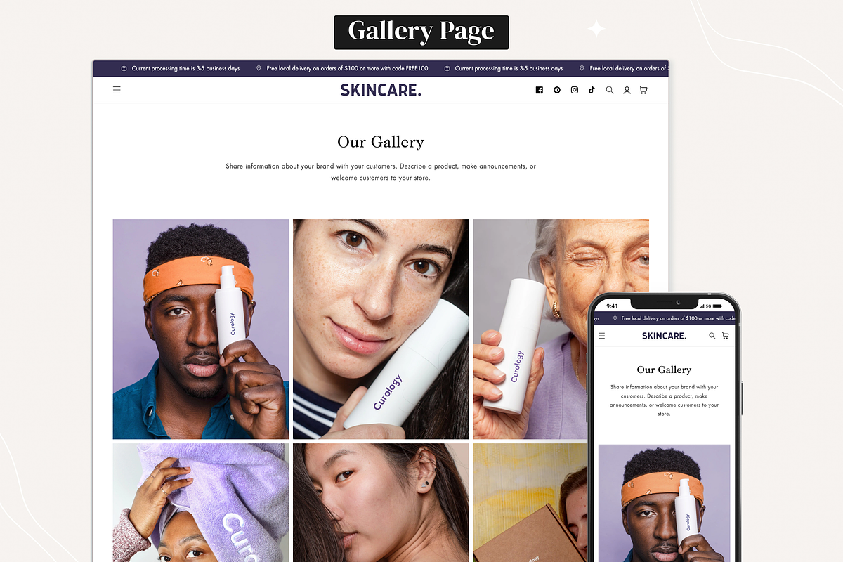Skincare - Beauty Shopify Theme, a Shopify Template by InspiredTheme (Photo 4 of 9)