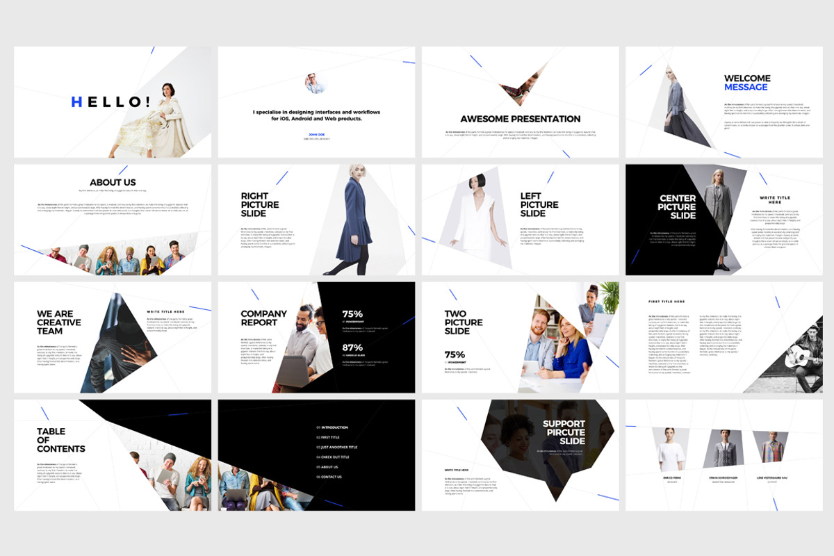 NOVA Powerpoint template, a Presentation Template by ShapeSlide