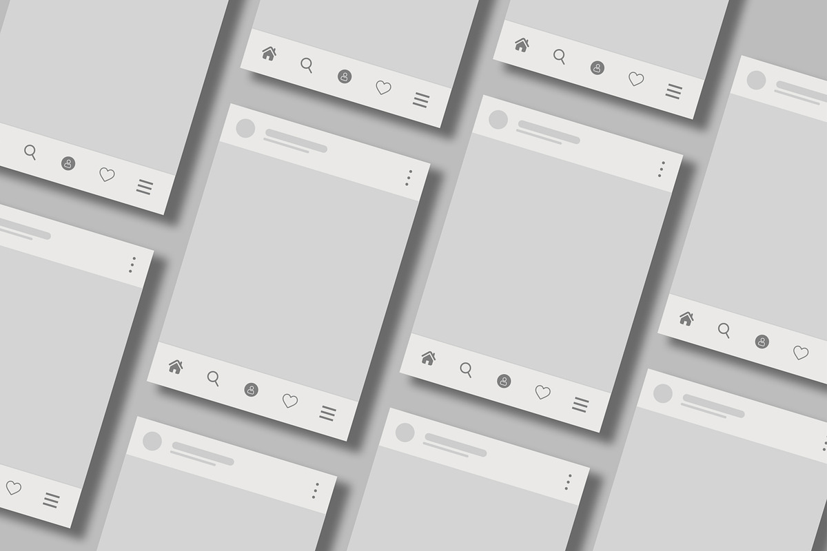 Social Media Mockup Design, an Advertising Mockup by CreativeShaper (Photo 2 of 2)