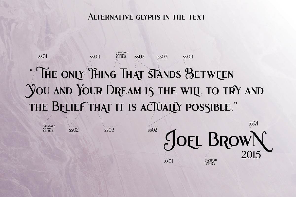 Bonsano font + Bonus, a Serif Font by ArtemKovalenco (Photo 2 of 4)