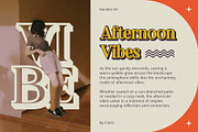 Gamilia 3D, a Serif Font by Craft Supply Co. (Thumbnail 8 of 8)