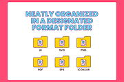 90 Amenities Icons, a Solid Icon by Flat Icons (Thumbnail 6 of 7)