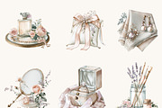 Watercolor Wedding Clipart Bundle, a Person Illustration by BusyDaydesign (Thumbnail 3 of 9)