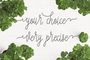 Mandar, a Script Font by Jhoen (Thumbnail 4 of 8)
