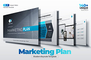 Marketing Plan Keynote Template, a Presentation Template by WhiteGraphic (Thumbnail 22 of 22)
