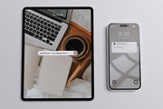iPad and iPhone pro Mockup, an iPad Mockup by xavier_studio (Thumbnail 5 of 5)