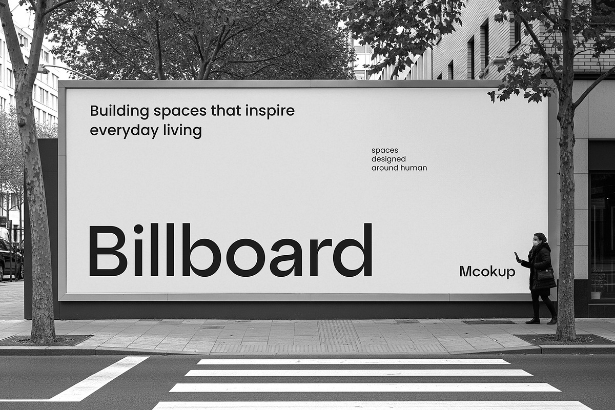 Street Advertising Billboard Mockup, an Advertising Mockup by graphypix (Photo 4 of 4)