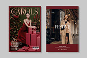 Christmas Magazine Template, a Magazine Template by BrandPacks (Thumbnail 5 of 6)