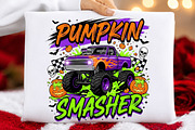 Pumpkin Smasher Halloween PNG, a Seasonal Illustration by DreamCafeArt (Thumbnail 5 of 7)