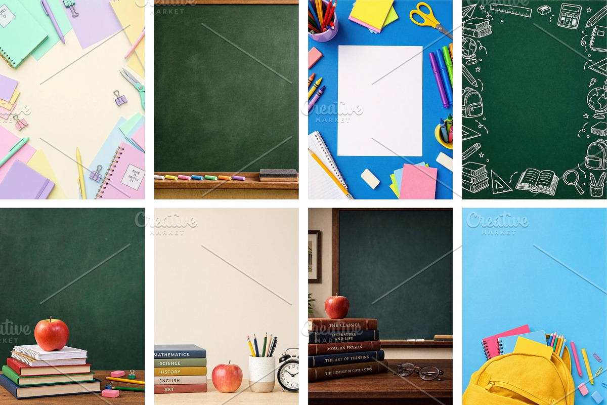 65 Back to School Backgrounds, a Background Photo by Selenique Studio (Photo 6 of 13)