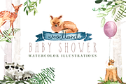 Realistic Watercolor Baby Animals, an Animal Illustration by plaidGecko (Thumbnail 1 of 6)