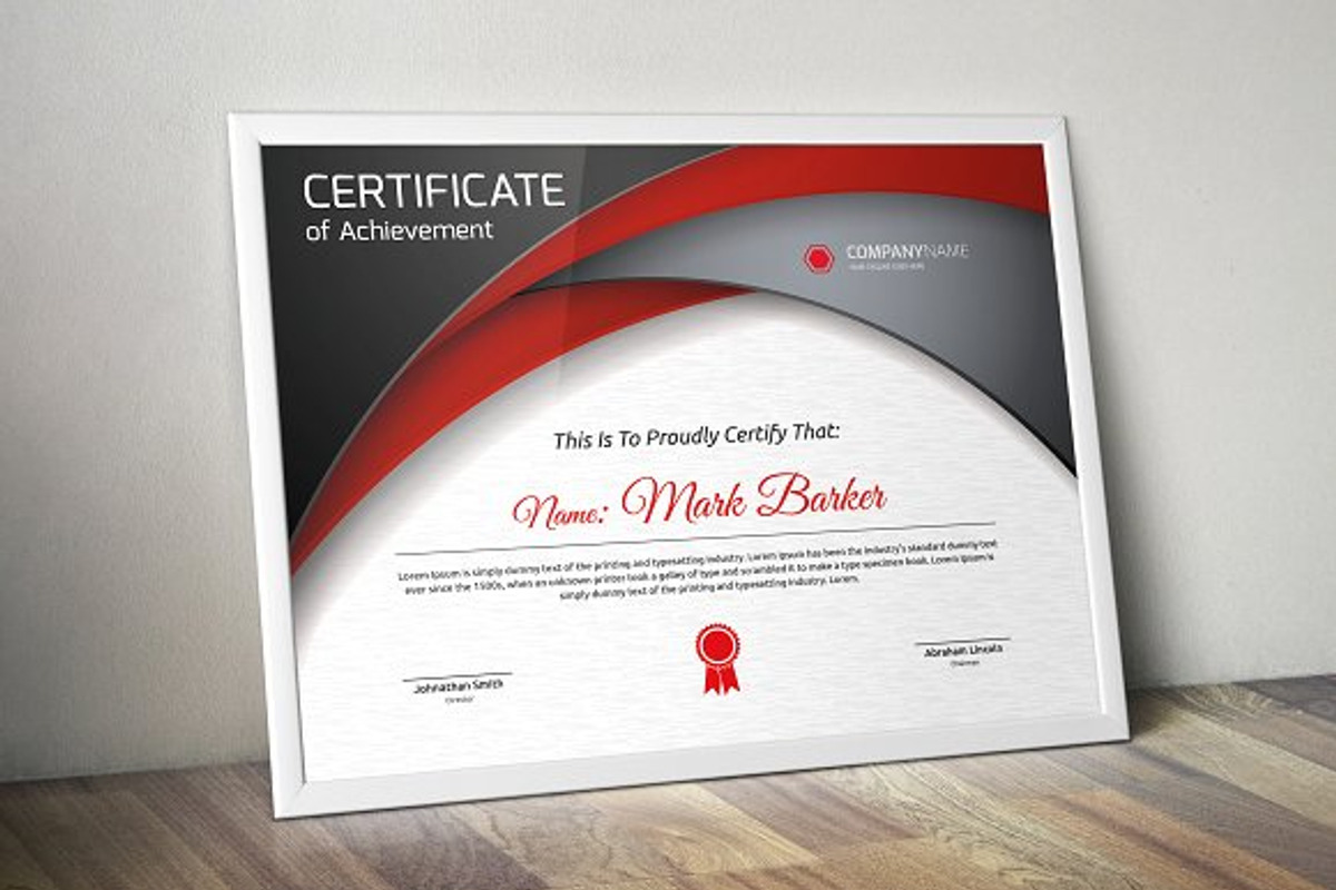 Ultimate Certificate Bundle, a Stationery Template by Curve Design (Photo 46 of 83)