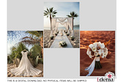 Beach Wedding Papers Sublimation, a Wallpaper Graphic by EdeniaArtStudio (Thumbnail 2 of 15)